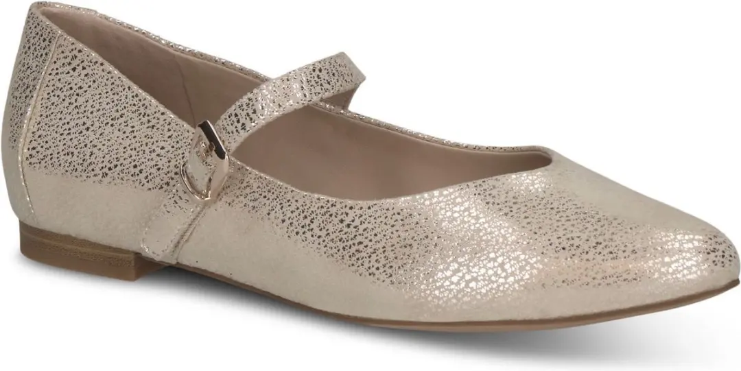 Caprice Dames Ballerina 9-22112-44 148 G-breedte Maat: 36 EU