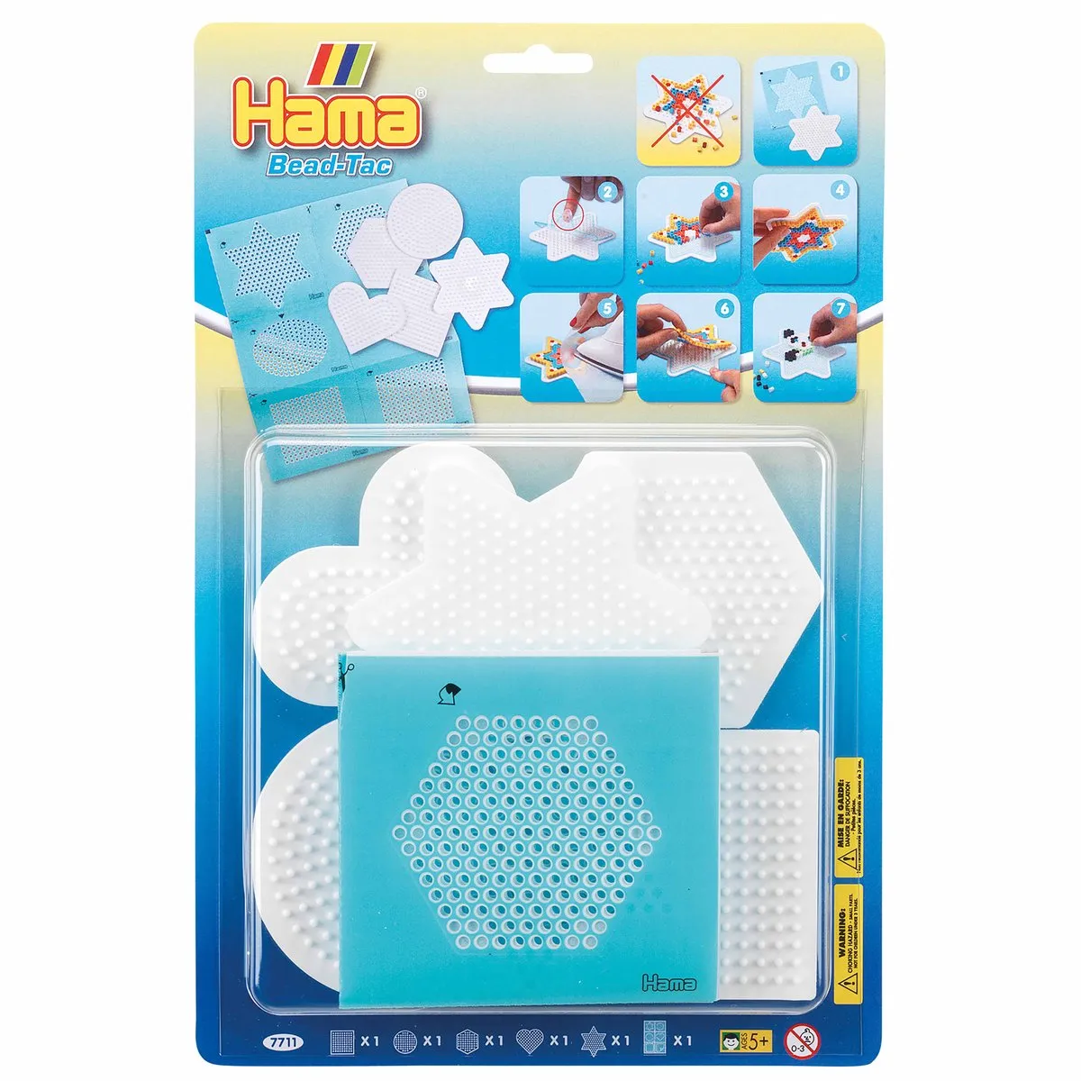 Hama Bead-Tac Strijkkralengrondplaat