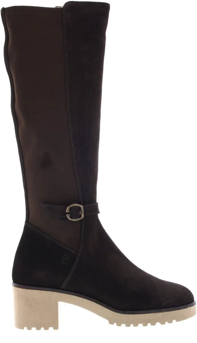 Dames Laarzen Dl Sport 7215 Versione 02 Donkerbruin