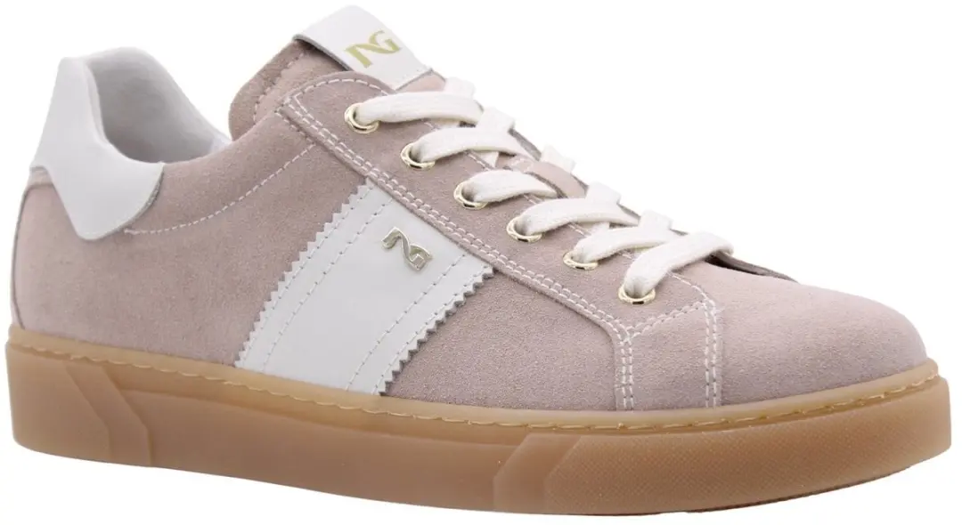 Nerogiardini Velour Velvet Osso 0100 Tr Malaga 1074 Para Sneaker