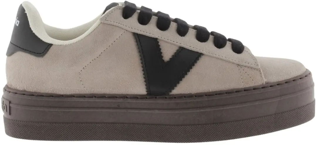 Victoria Barcelona Deportivo Suède Sneakers Beige 36