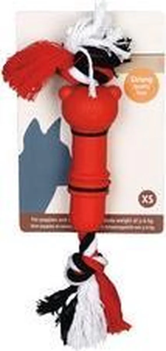 Beeztees Sumo Mini Fit Hondenspeelgoed - Rood