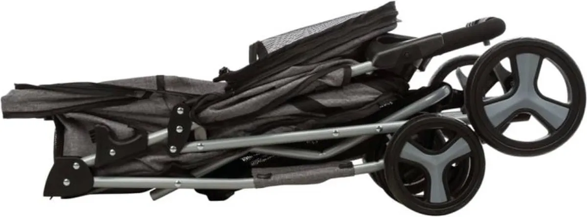 Trixie Hondenbuggy Inklapbaar - Grijs - 15 kg