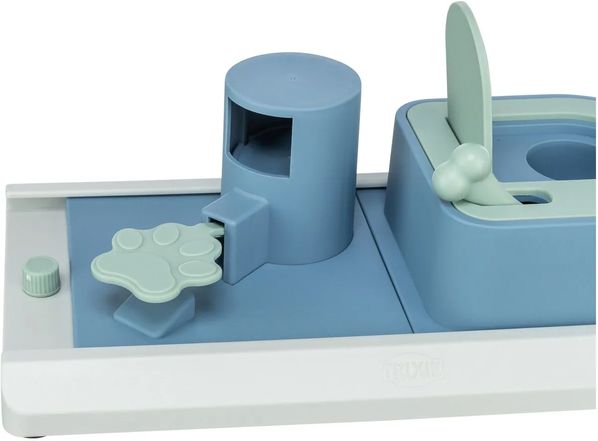 Trixie Dog Activity Poker Box Vario - 32x17cm - Blauw - afbeelding 6 van 6