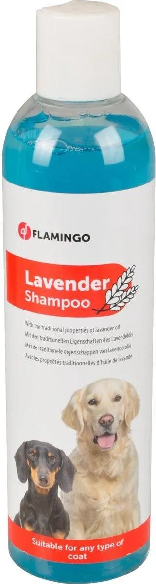 Flamingo Hondenshampoo Lavendel 300ml - Blauw