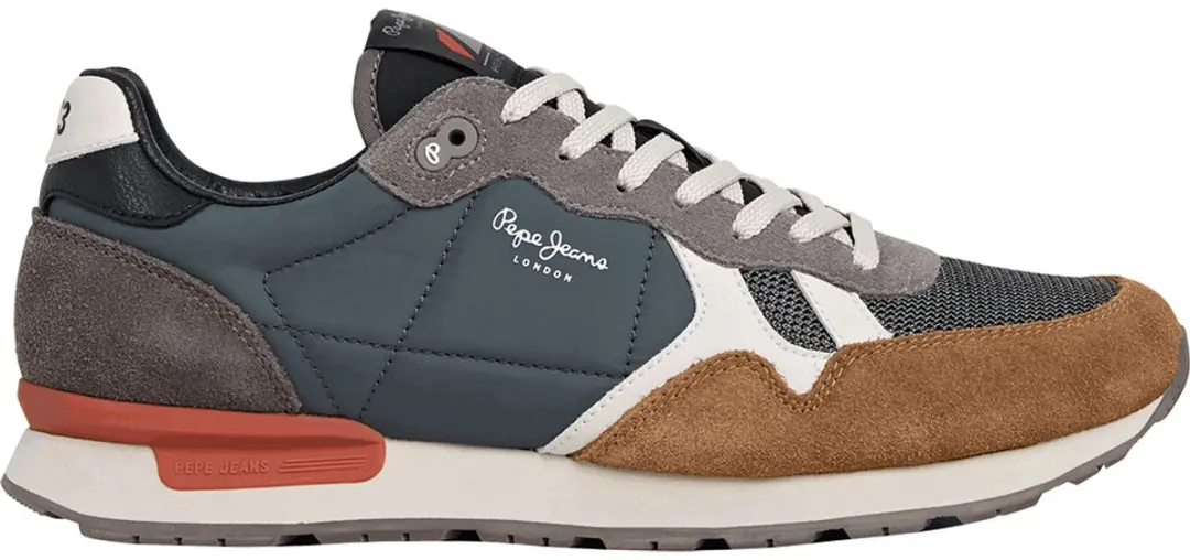 Pepe Jeans Brit Essence Schoenen Grijs EU 44 Man
