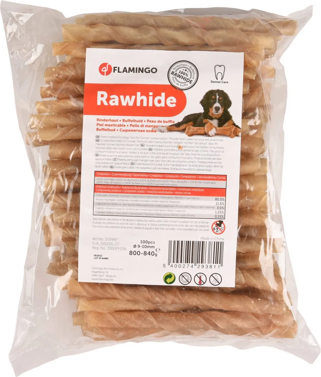 Flamingo R’Hide Sigaretje Hondensnack 100 Stuks