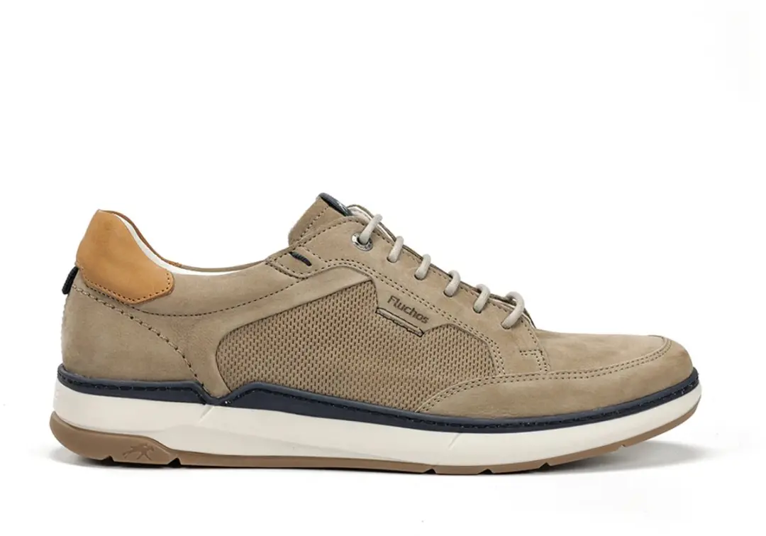 FLUCHOS F2211 Veterschoen taupe maat 40
