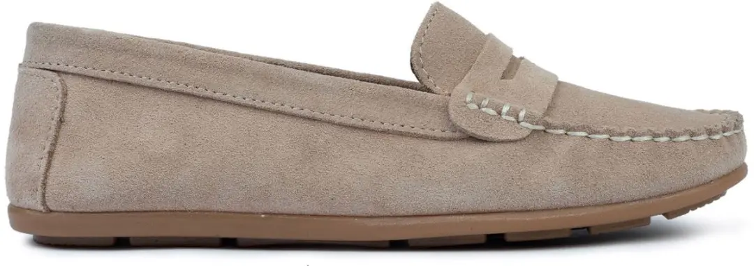 Omnio jessa loafers dames salmon suède