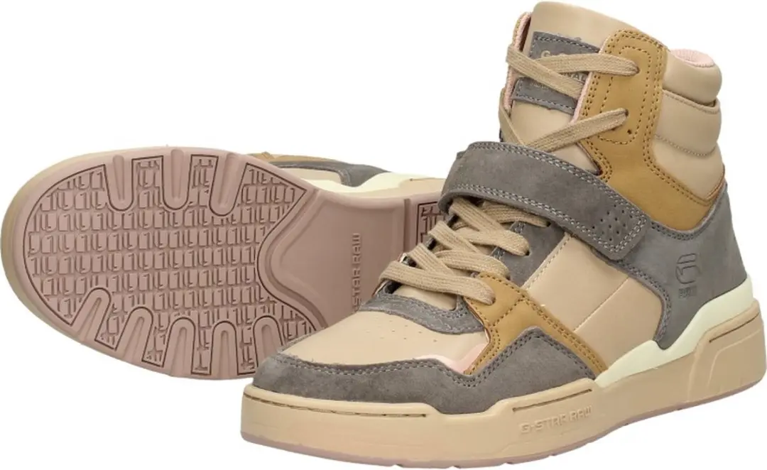 G-STAR Attacc Mid sneakers zand maat 36 - afbeelding 6 van 6