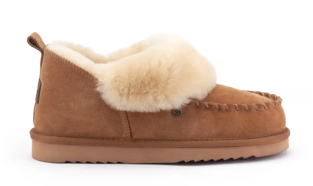 Warmbat Wiluna Suede Dames Sloffen