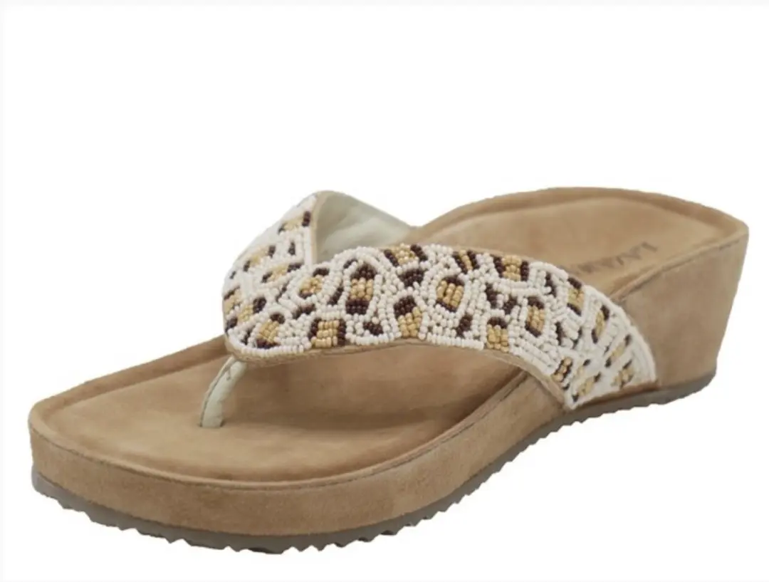 Lazamani Liv Teenslippers Wit - afbeelding 6 van 6