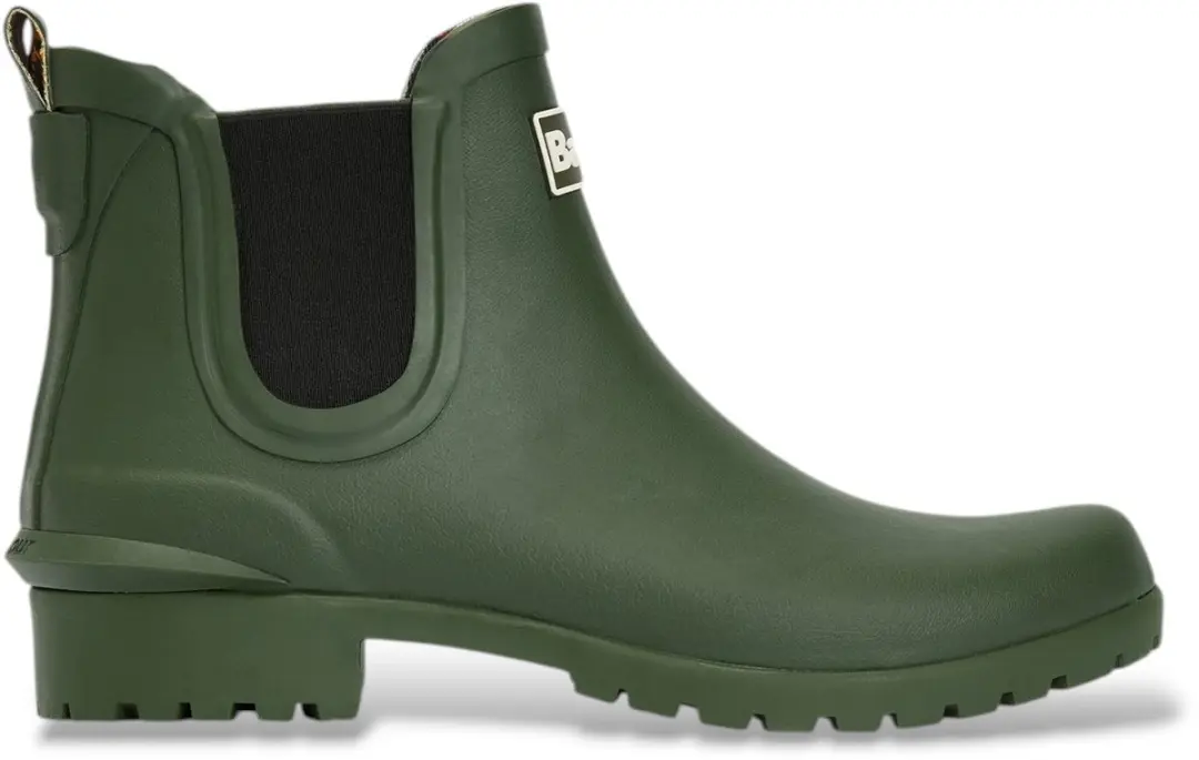 Barbour Wilton groene regenlaarzen