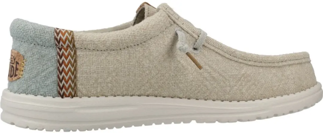 Hey Dude Wally Jute Klassieke Schoenen Grijs - afbeelding 4 van 6