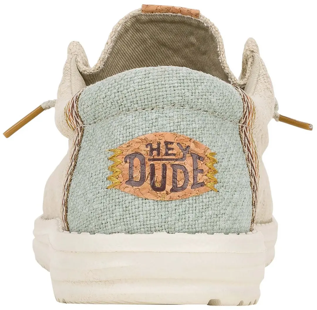 Hey Dude Wally Jute Klassieke Schoenen Grijs - afbeelding 2 van 6