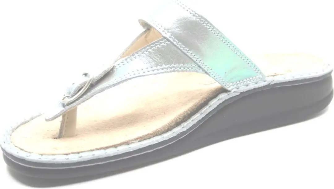 Finn Comfort Alexandria S Teenslipper - Zilver - afbeelding 2 van 4