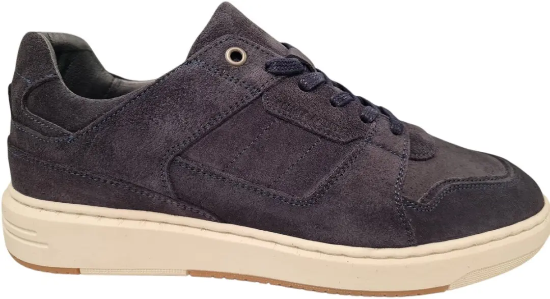 Cycleur de Luxe Blauwe Suede Heren Sneakers