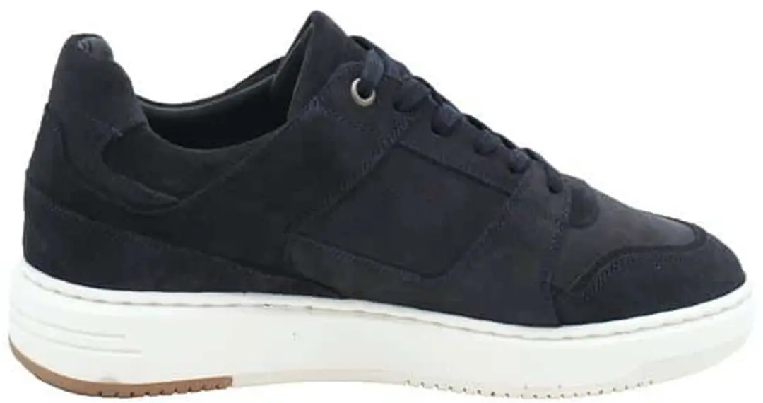 Cycleur de Luxe Blauwe Suede Heren Sneakers - Blauw - 44 - afbeelding 6 van 6
