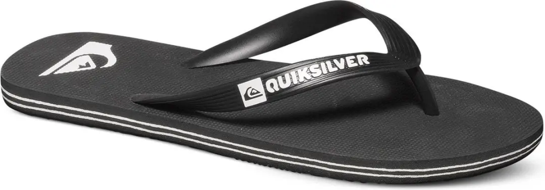 Quiksilver Molokai Jongens Slippers  Black/Black/White
