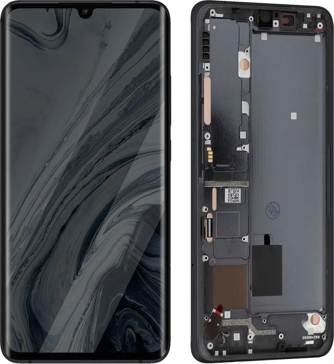 Xiaomi Mi Note 10/10 Pro Scherm - Zwart