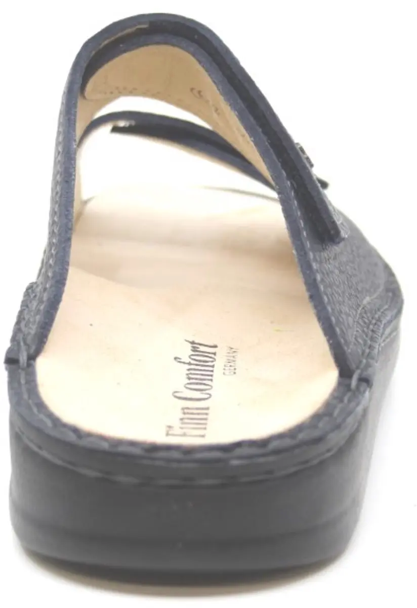 Finn Comfort Riad Slippers - Blauw Wijdte H - afbeelding 3 van 6