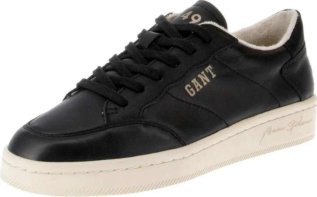 Gant damessneaker Prepla leer 29531651 G00 zwart