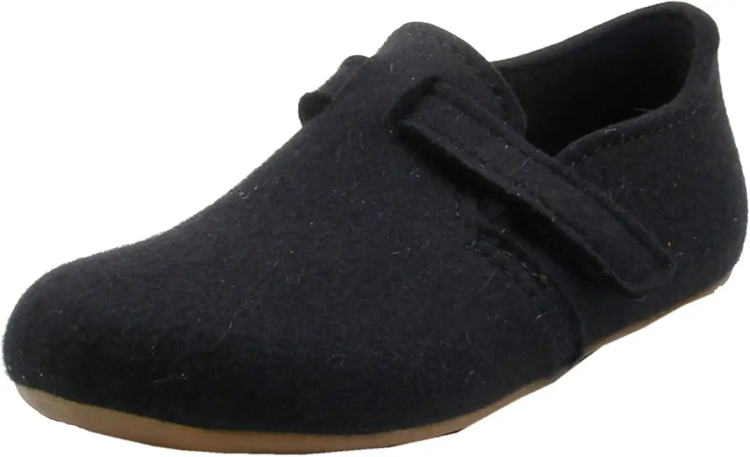Haflinger Everest Focus Vilten Pantoffels met Klittenband