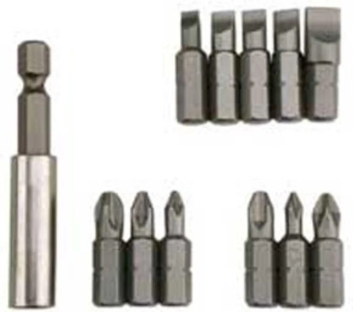 Wolfcraft Bit-Set PH/PZ 12-delig