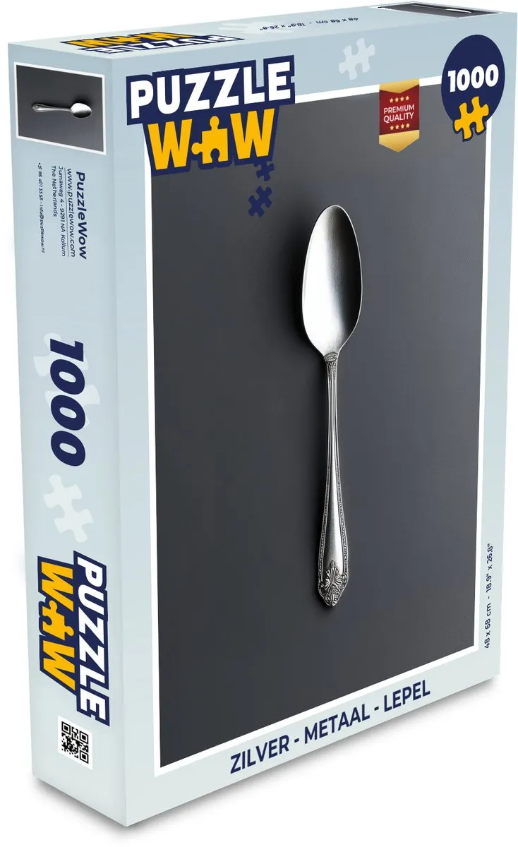 PuzzleWow Lepel Puzzel 1000 Stuks