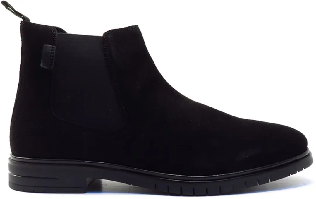 Cafe Moda Zwart suede chelsea 3NO0151301 2100HF 25 ZWART 2100