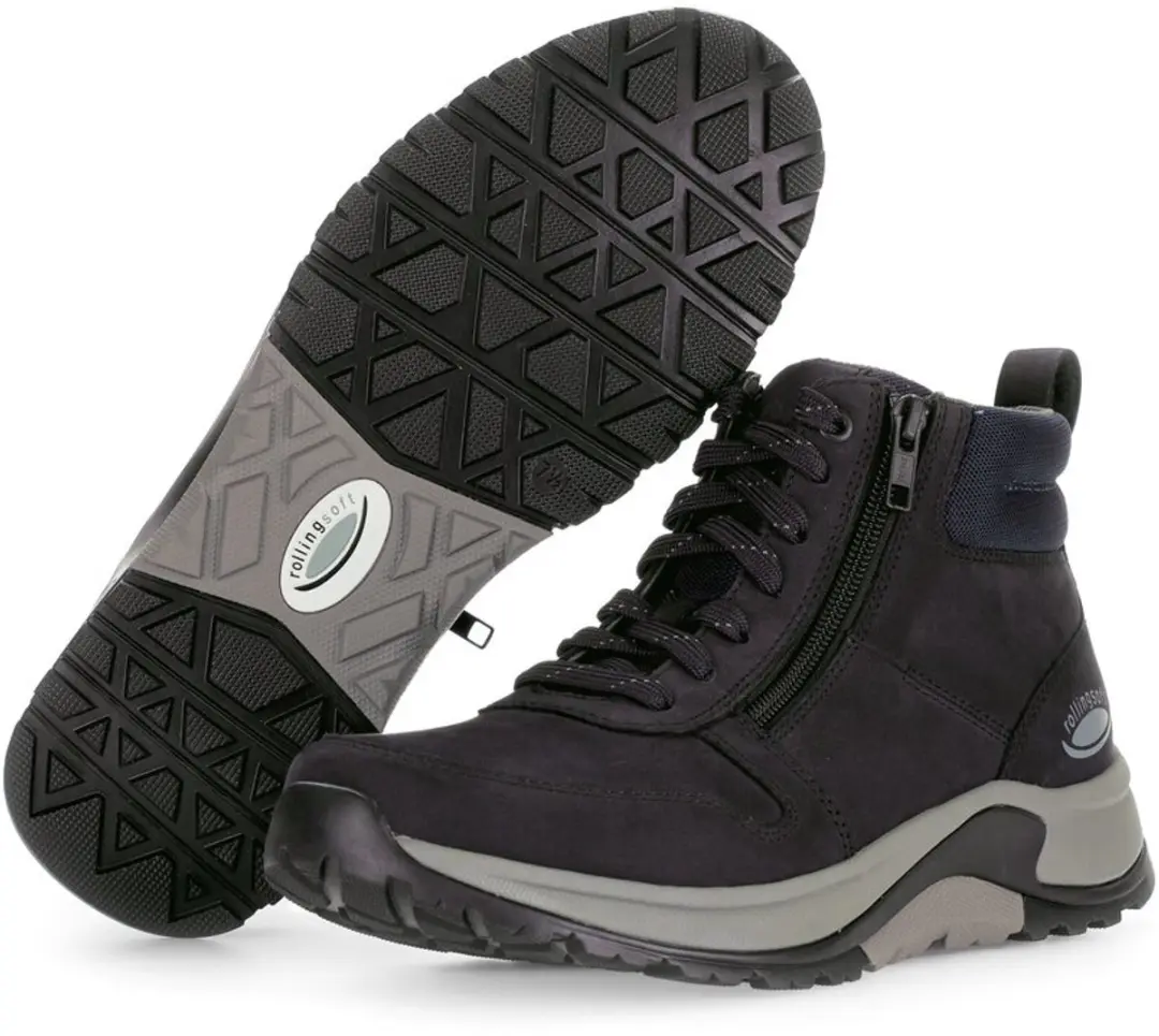 Gabor Rollingsoft 8000.24 Veterschoenen - Blauw - afbeelding 3 van 6