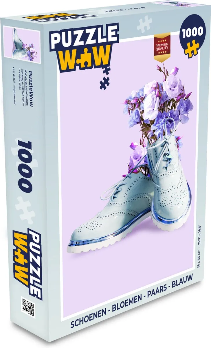 PuzzleWow Bloemen Legpuzzel 1000 Stuks