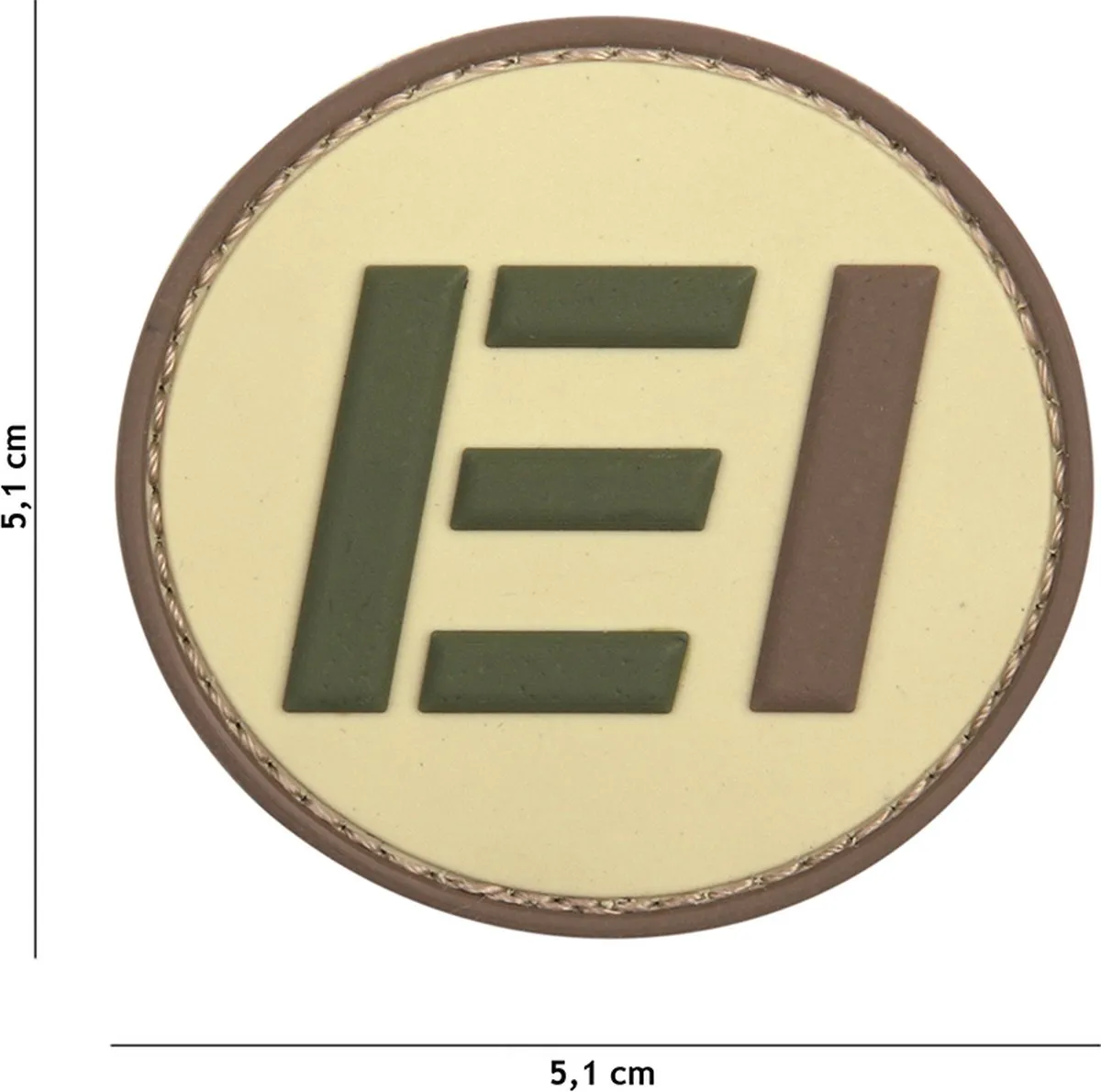 101 Inc Embleem 3D Pvc Esercito Ei Coyote 12073
