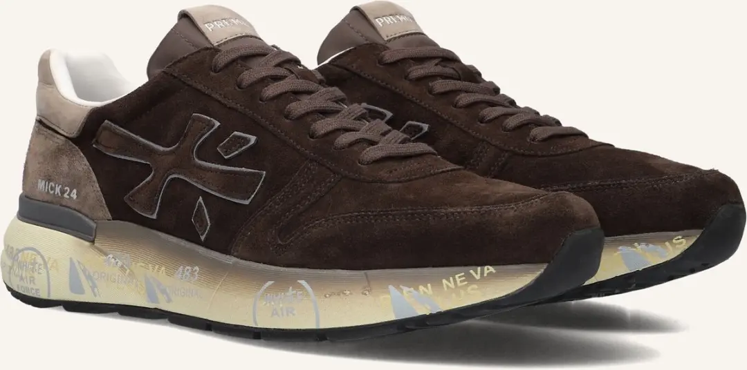 Premiata Mick Sneakers - Bruin - Maat 43 - afbeelding 3 van 6