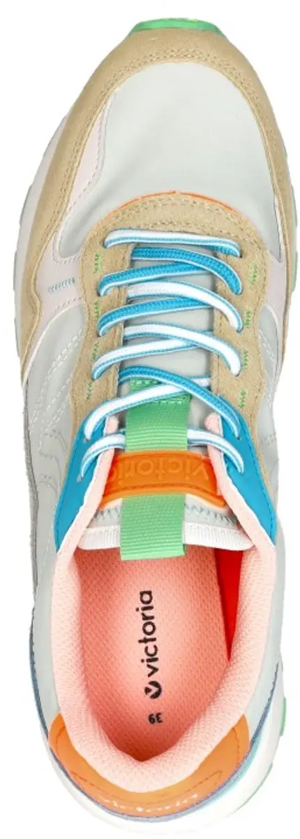Victoria Luna Sneakers Laag 39 Beige - afbeelding 6 van 6