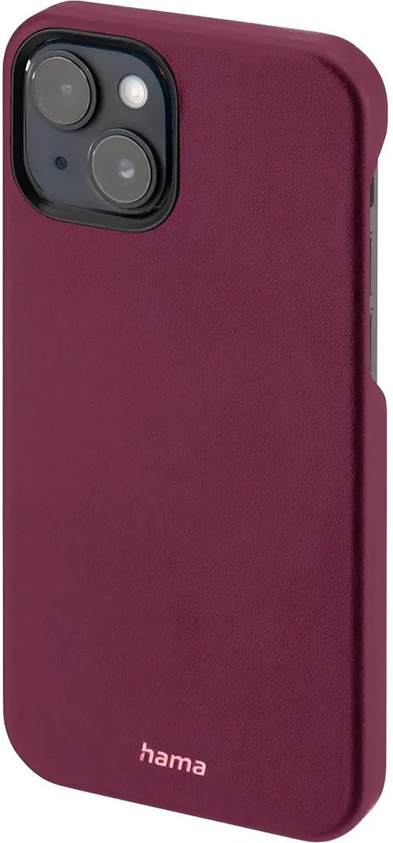 Hama MagCase Finest Sense Cover iPhone 14 Plus - Bordeaux - MagSafe