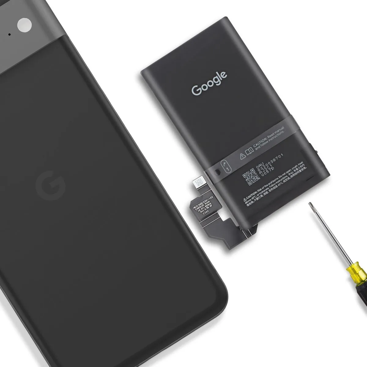Google Pixel 8 Pro GUKD8 Interne Batterij - 5050mAh - Zwart