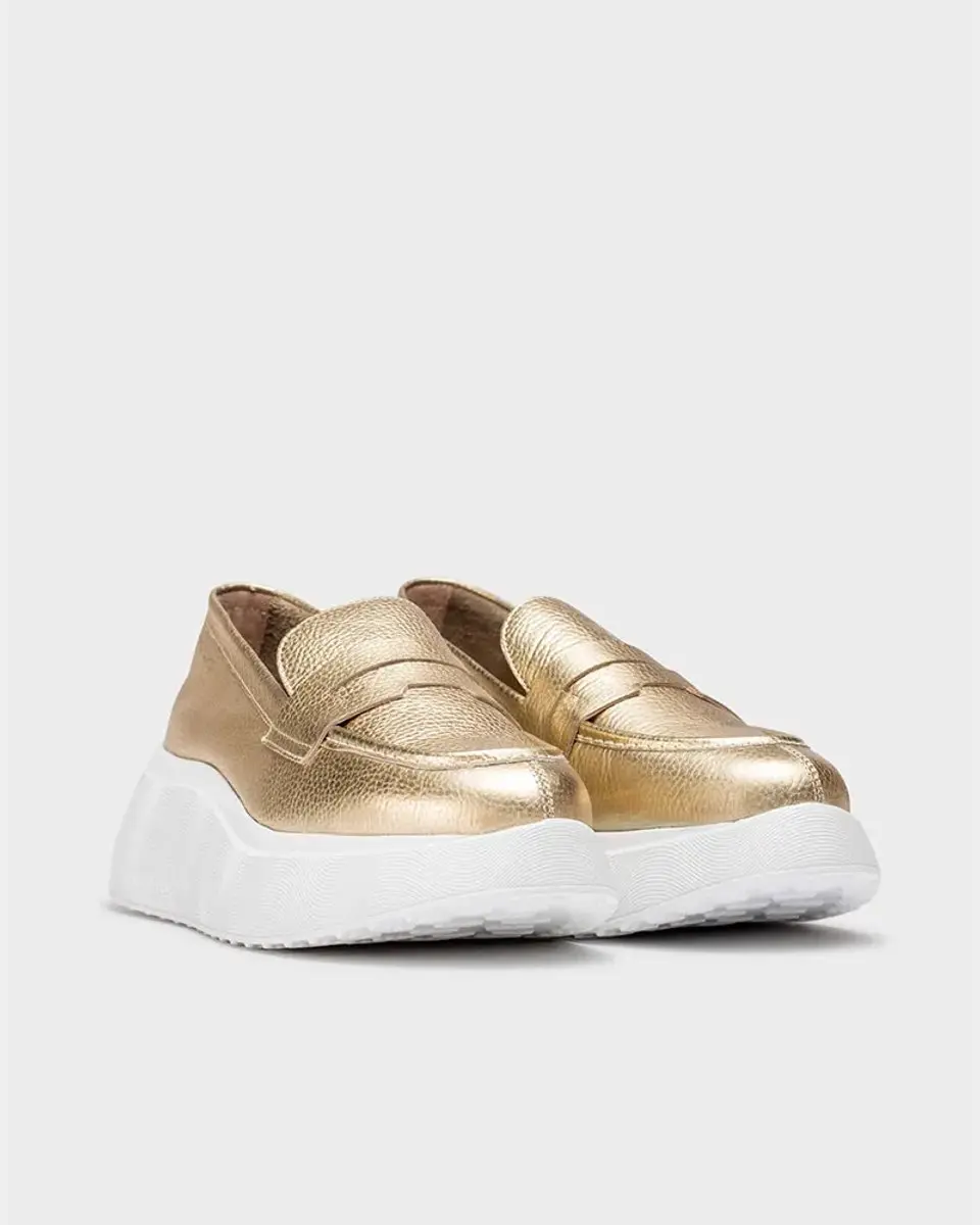 Wonders Estela Loafers Goud EU 38 Vrouw