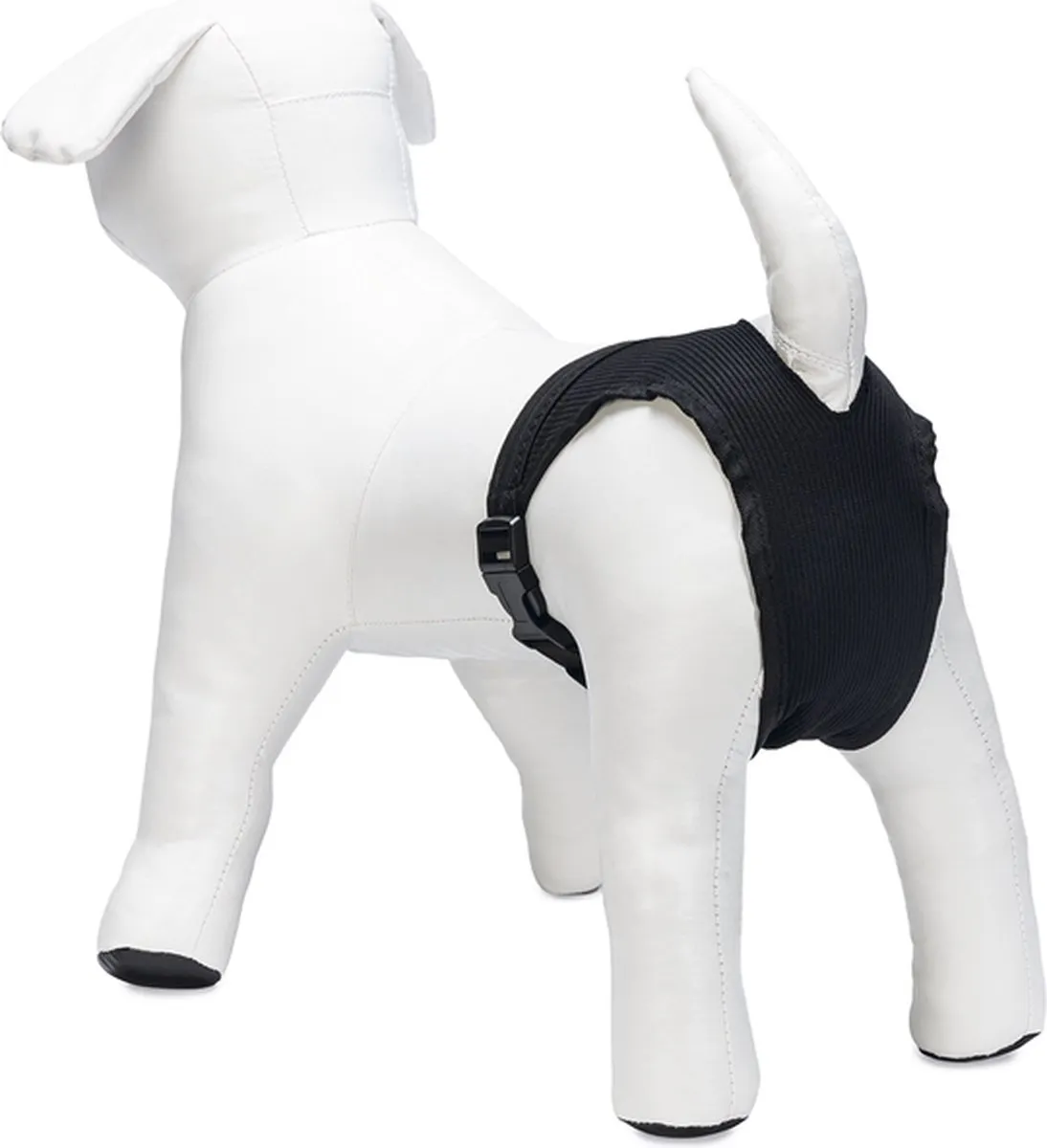 Beeztees Loopsheidbroekje S - Nylon - Zwart