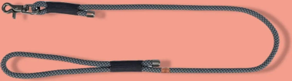 Trixie Soft Rope Hondenriem - Blauw - afbeelding 3 van 3