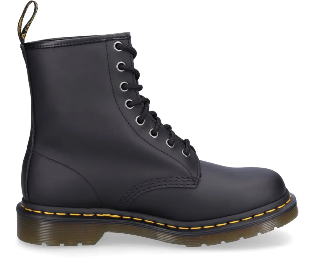 Dr. Martens 1460 Nappa Veterboots - Zwart - afbeelding 2 van 6