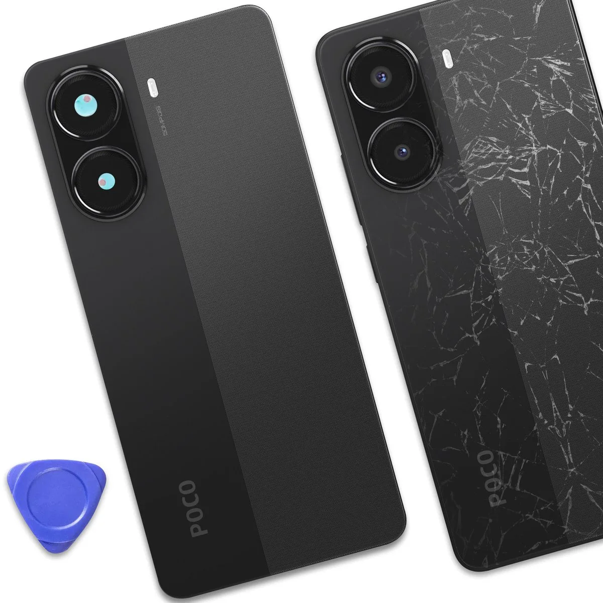 Xiaomi Poco X7 Pro Batterijkap - Zwart