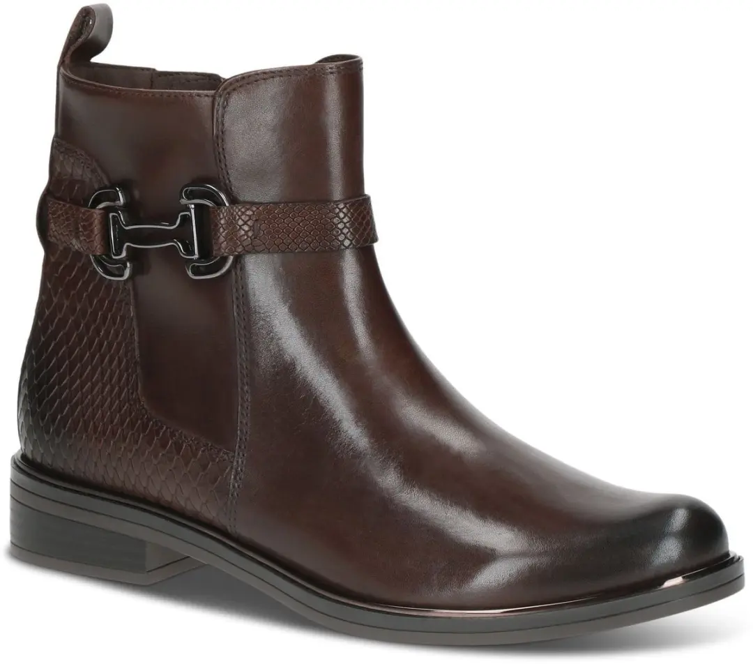 Caprice Dames Enkellaarsje 9-25312-45 329 G-breedte Maat: 38 EU