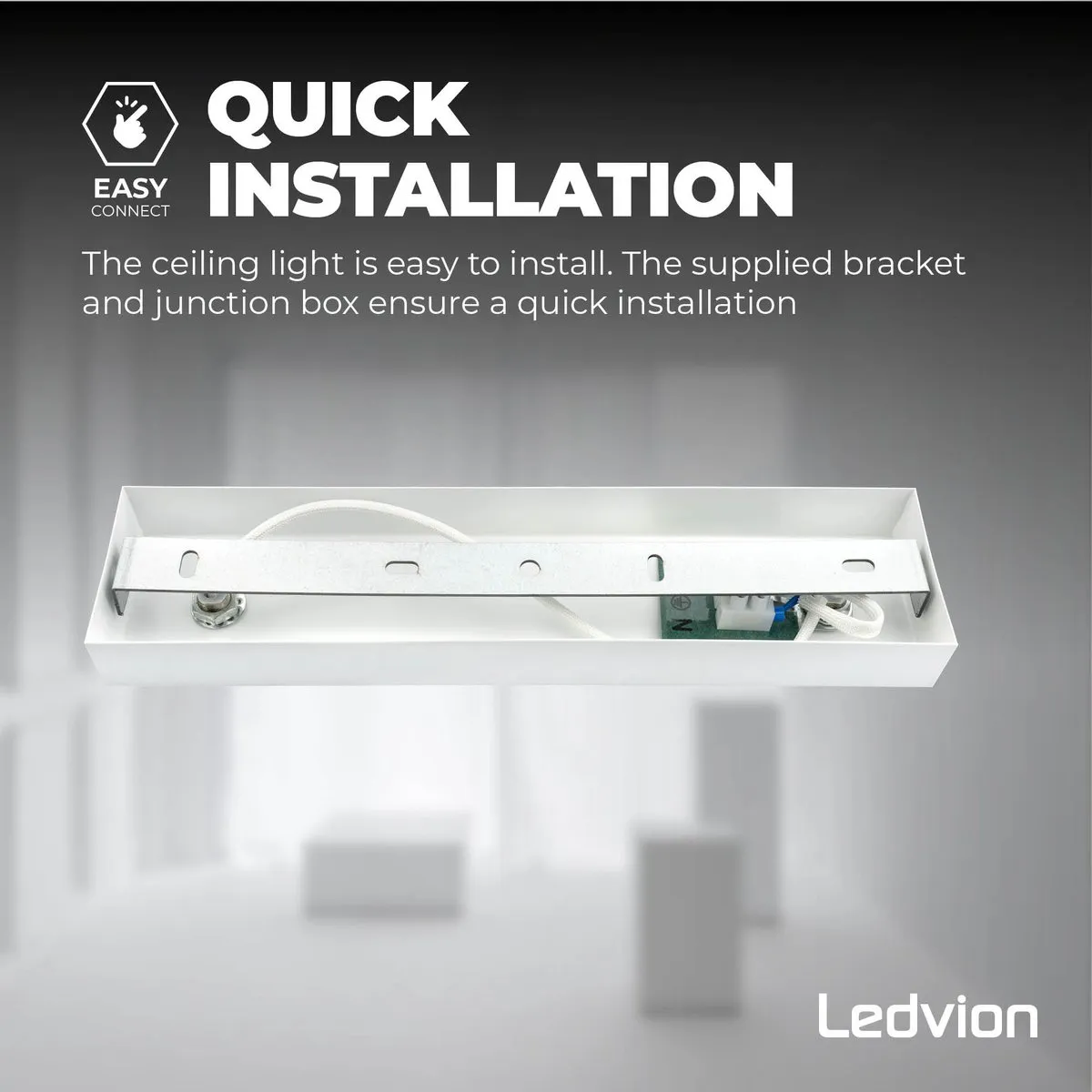 Ledvion LED Plafondspot Dimbaar GU10 2-lichts - Wit