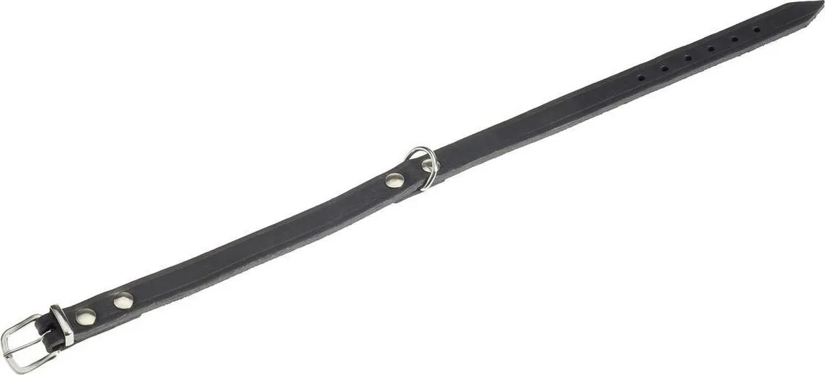 Flamingo Halsband Rondo Klink Zwart 37cm x 12mm