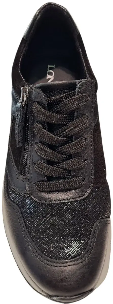 Longo 1152633 Dames Sneakers - Zwart - afbeelding 4 van 6