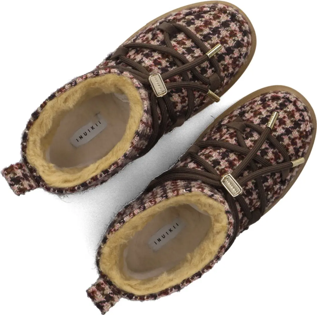Inuikii Plaid Low Laarzen
