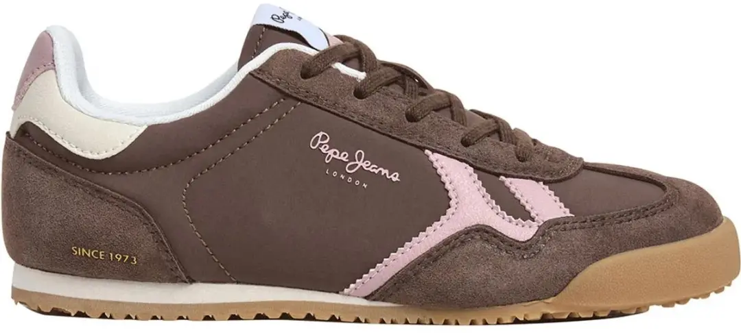Pepe Jeans Vinnie Retro Schoenen Bruin EU 35 Meisje