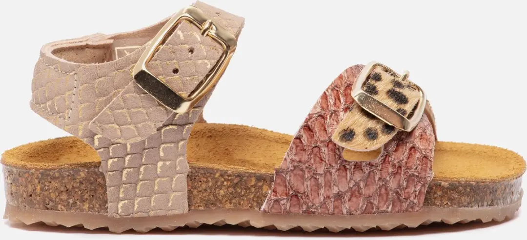 Develab Sandalen bruin Leer