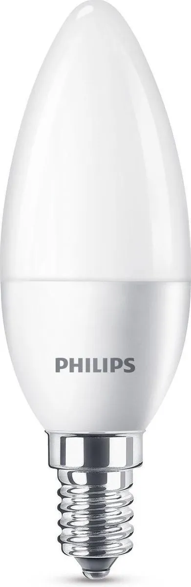 Philips LED Kaarslamp 4.9W E14 Warmwit - 6 Stuks